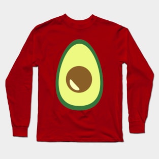 Huge Avocado Guacamole Food Porn Design for Women, Men and Kids Long Sleeve T-Shirt